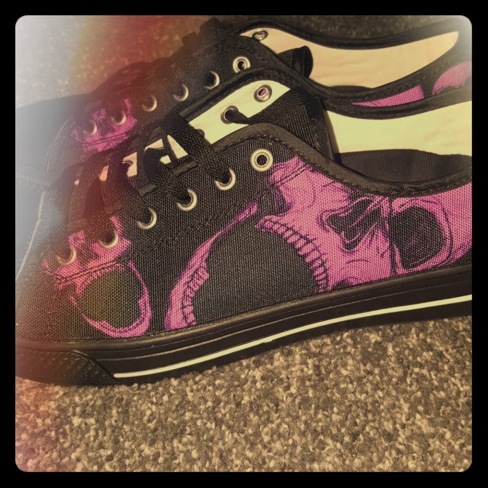 Black Skull shoes